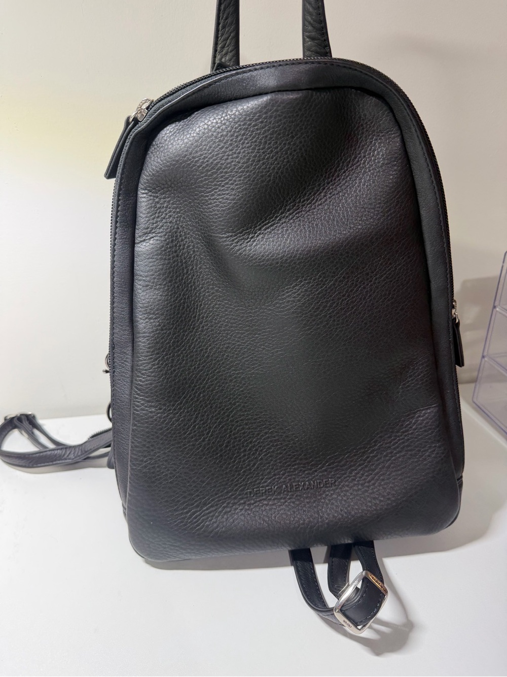 NWT Derek Alexander black backpack